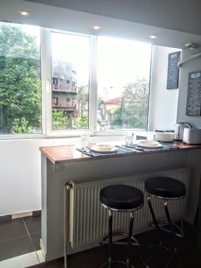 Central Bright Modern Studio Bukarest Exteriör bild